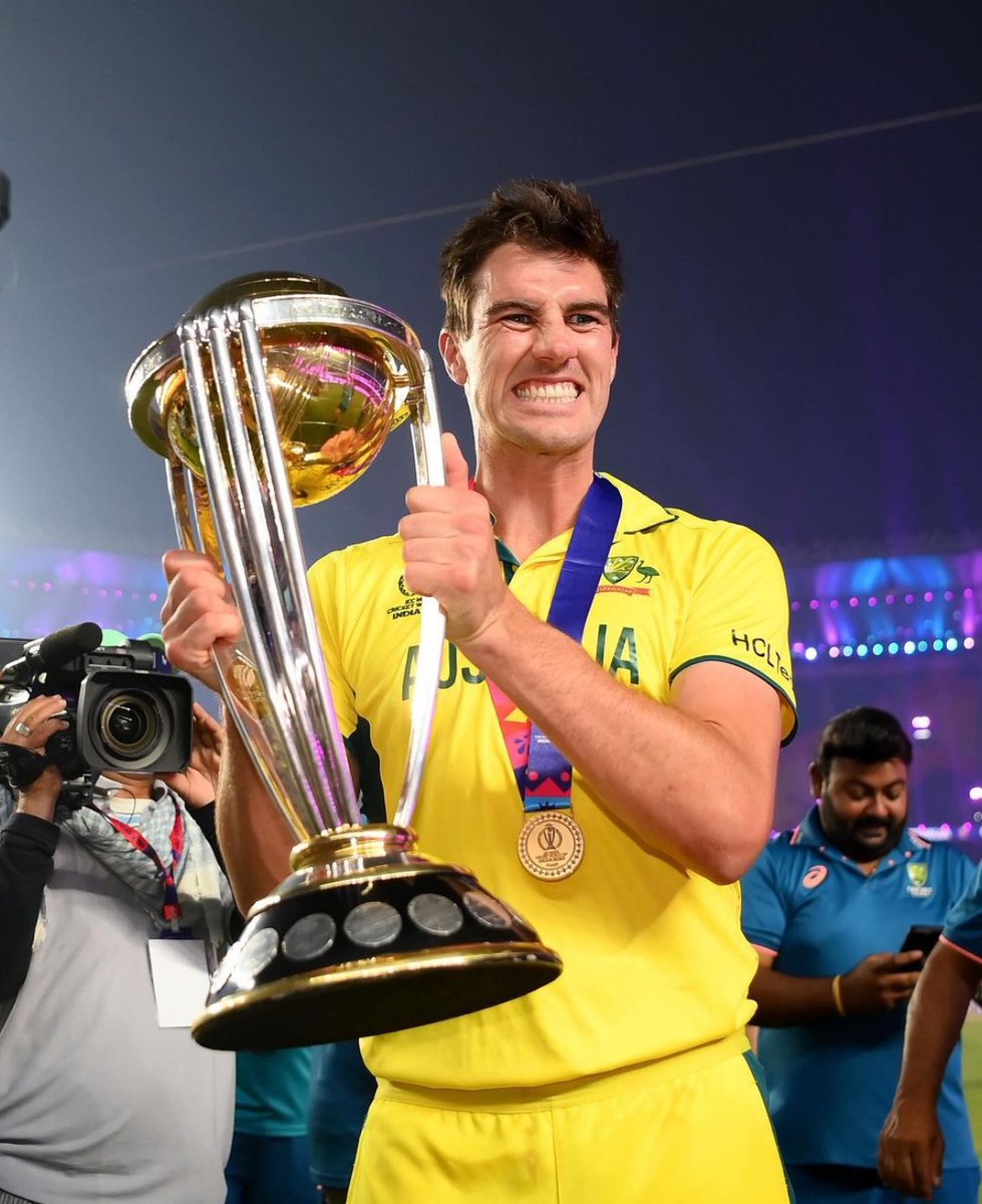 KarreManojkumar's tweet photo. Who needs icc ODI ranks 😏 We want the ICC World Cup😌 So Australia has won the World Cup 6 times🔥🇦🇺 that’s it ,congratulations to @patcummins30 @CricketAus  #icccricketworldcup2023 #INDvAUSFinal https://t.co/RSKO4T6pWJ