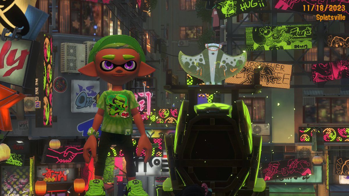 VicGurg's tweet photo. Bicho, joguei NADA dessa Splatfest
Um pouco porque não pude, um pouco porque queria ser #TeamFistbump e fui convencido a ir no #TeamHug por um EX-amigo que nem pretendia jogar comigo 😡😡 aí fiquei desanimado de representar o time
Bem, aqui uma foto que tirei ontem https://t.co/LUGqDTr1GY
