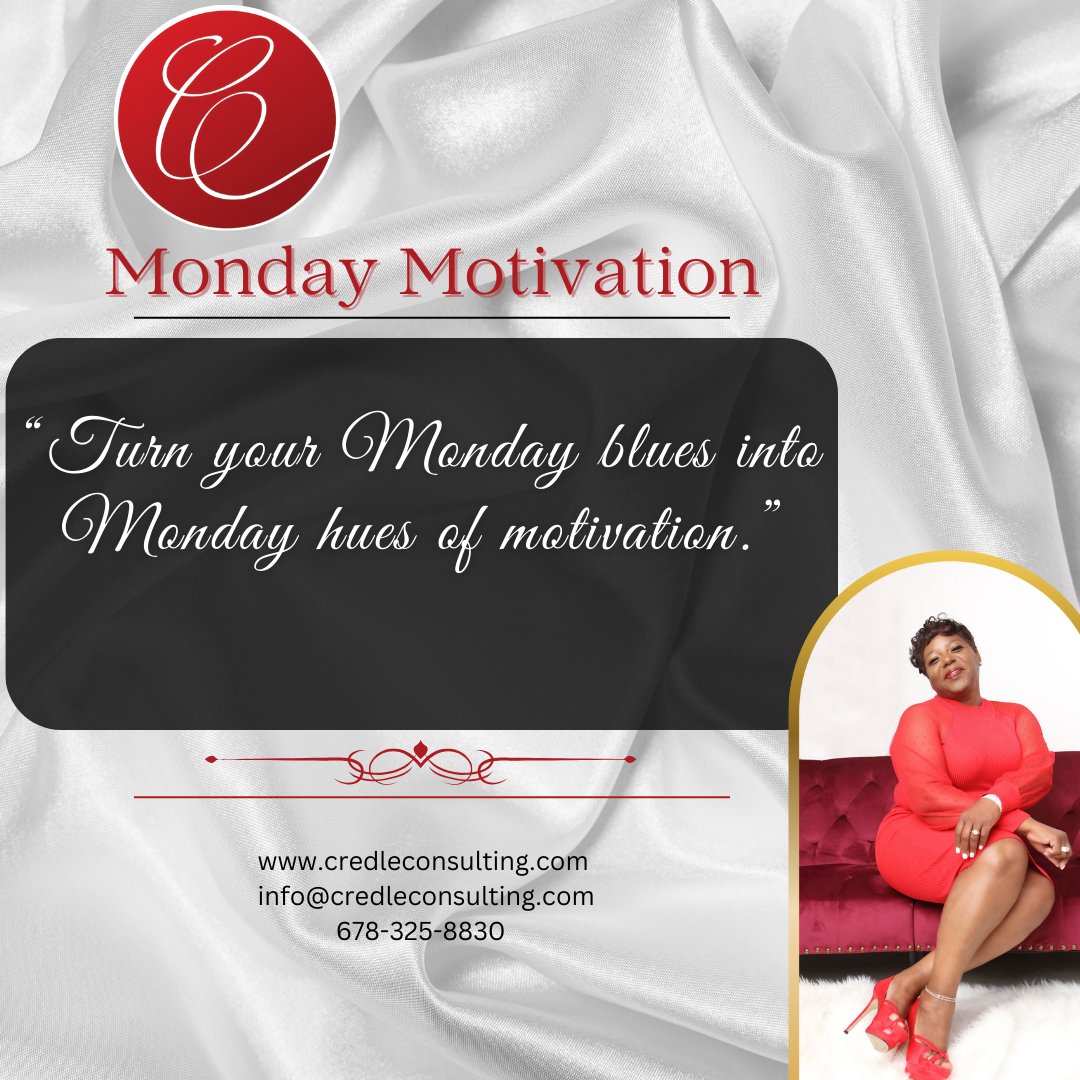 MarciaCredle's tweet image. Add a splash of motivation to your Monday and watch the blues fade away. 💦💪

#MondayMotivation #ColorfulStart #CredleInspiredEnterprises