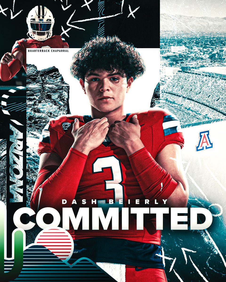 University of Arizona Committed‼️🙏🏼

🐻⬇️ #BearDown #UniversityOfArizona  #WildcatPride
 
<a href="/ArizonaFBall/">Arizona Football</a> <a href="/AZATHLETICS/">Arizona Athletics</a> <a href="/CoachJeddFisch/">Jedd Fisch</a> <a href="/CoachJimmieD/">Jimmie Dougherty</a> <a href="/CoachOmura/">Josh Omura</a> <a href="/GregBiggins/">Greg Biggins</a> <a href="/ChadSimmons_/">ChadSimmons</a> <a href="/adamgorney/">Adam Gorney</a> <a href="/DemetricDWarren/">Demetric D. Warren</a> <a href="/BrandonHuffman/">Brandon Huffman</a> @RivalsFriedman <a href="/CraigHaubert/">Craig Haubert</a> <a href="/chaparralpumafb/">Chaparral Puma Football</a>