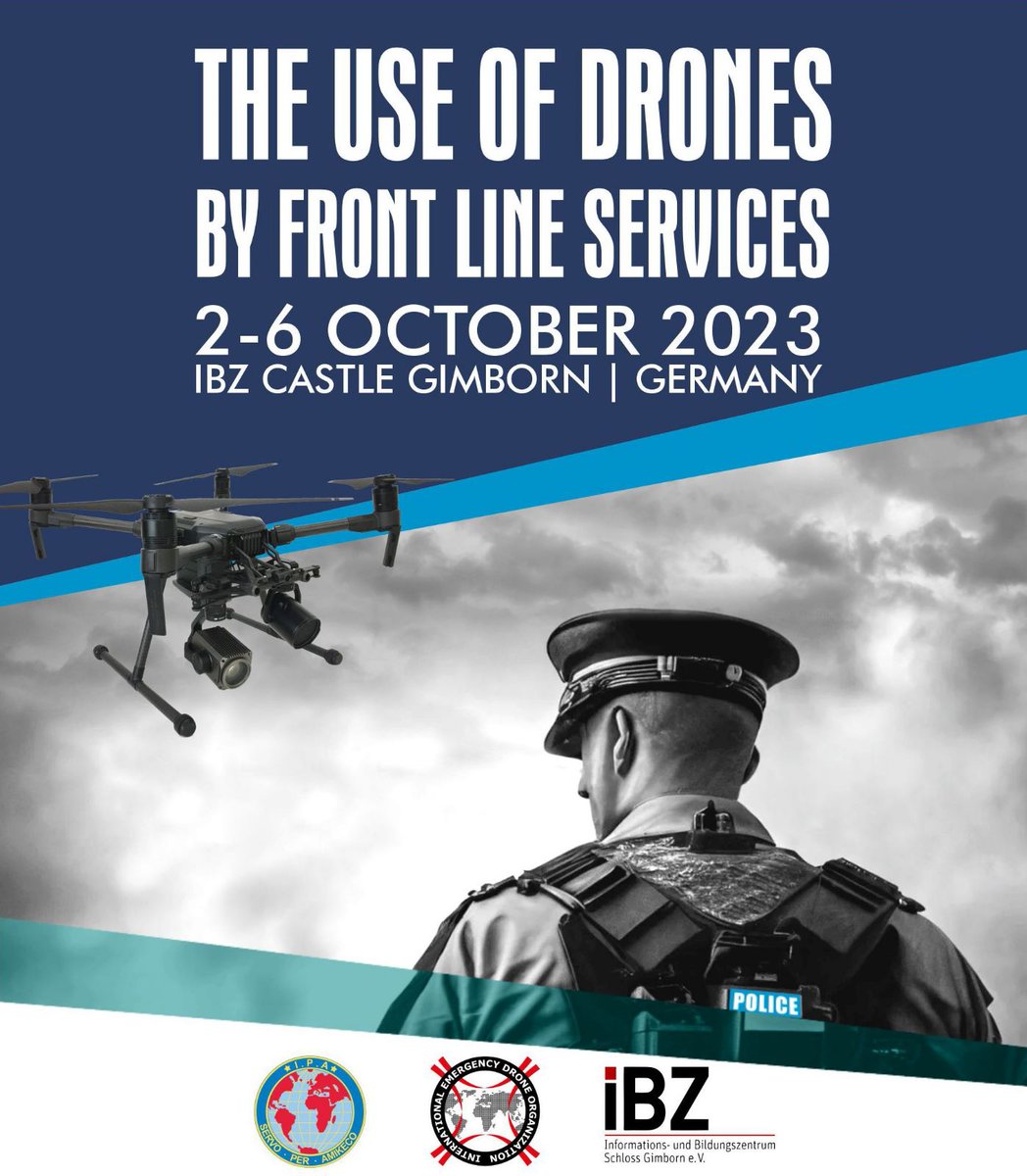 On page 18 of EDR magazine, you can read John Kuch's article on the international police drone training course in Gimborn (Germany), organized by the @IEDOofficial and the International Police Association @ipaiac emergencydroneresponder.com/issues/issue-6/