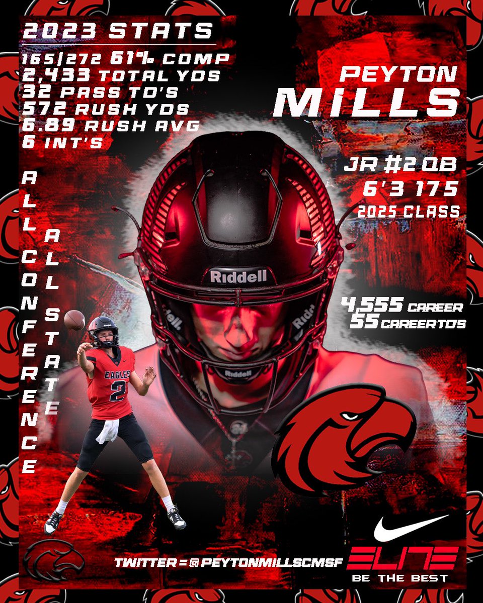Eternallyhis96's tweet photo. This DUDE is electric &amp; a game changer! Colleges need to take a closer look @PeytonMillsCMSF!
@RRainwater1037 @ArRecruitingGuy @cliff_collins10 @toddrake00 @QB_Doctor @tctabler @PrepRedzoneAR @sully7777 @QBHitList @willsnupe @Arkansas8man @Elite11 @CoachSFountain @NathanBrownUCA https://t.co/zhWuvEiqL8