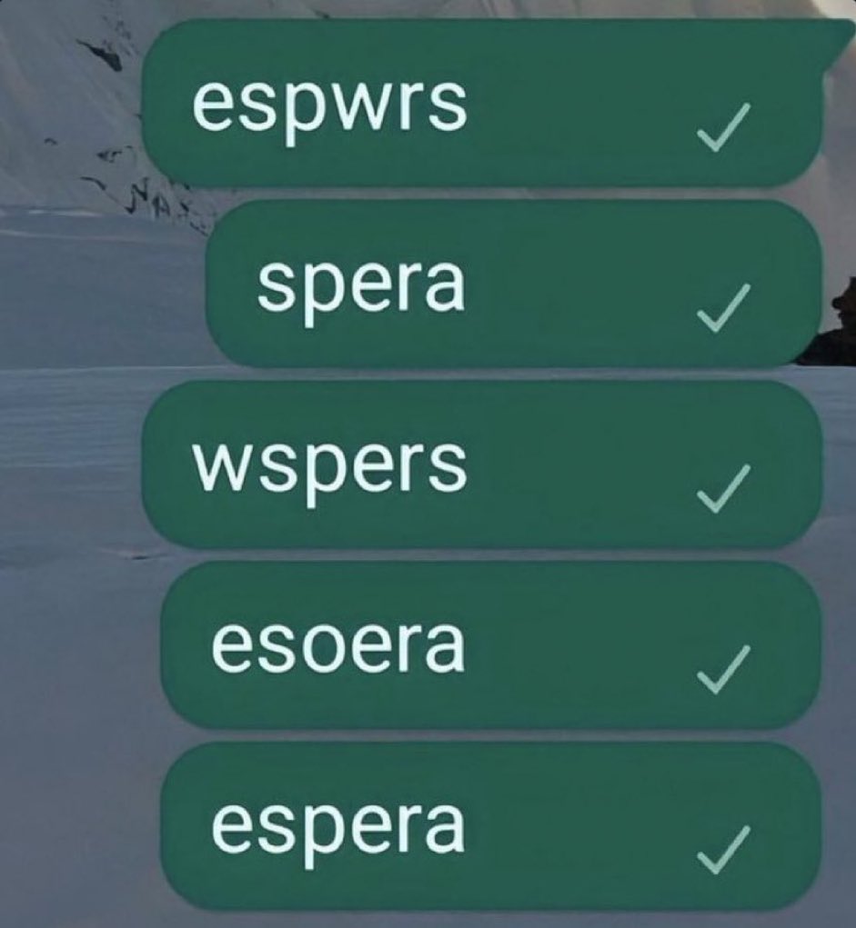 eu escrevendo com pressa kkk