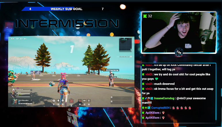 KICK staff came into my stream today!!! I love this platform!!!