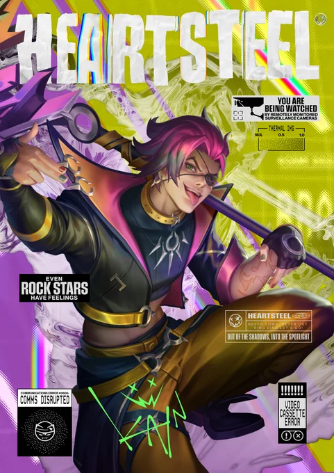 Magazine front cover of Kayn.
