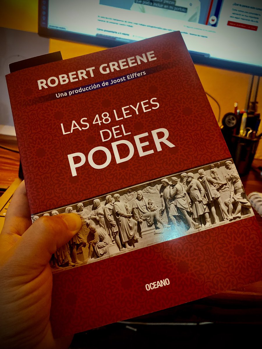 migue_mansilla's tweet image. Recomendado del mes #las48leyesdelpoder