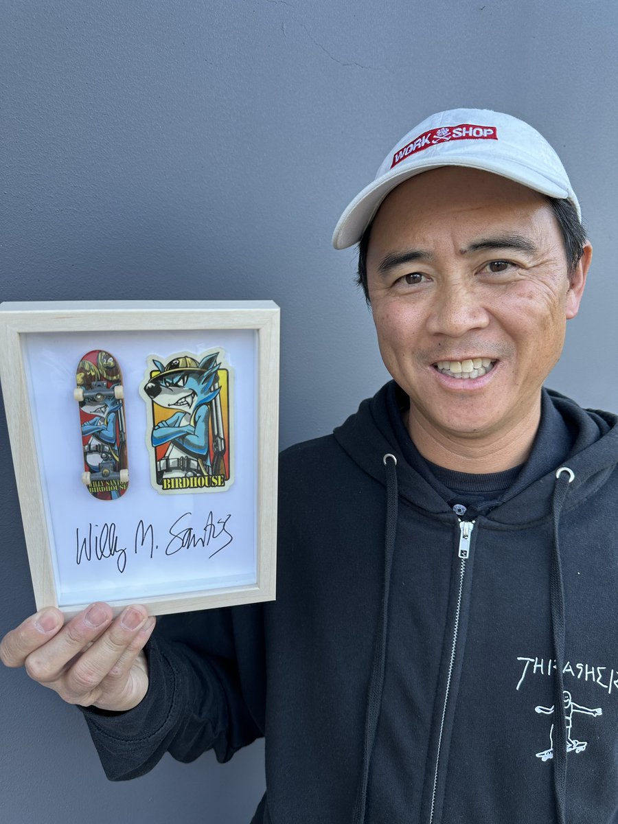 WillySantos's tweet image. Original Birdhouse Skateboards signed TechDecks… Ranger,  Skelton 3 Frogs &amp;amp; Fro Doggy Dog in collectible frame now available on the webstore 📡  willysworkshop.com/product/birdho… #WillysWorkshop