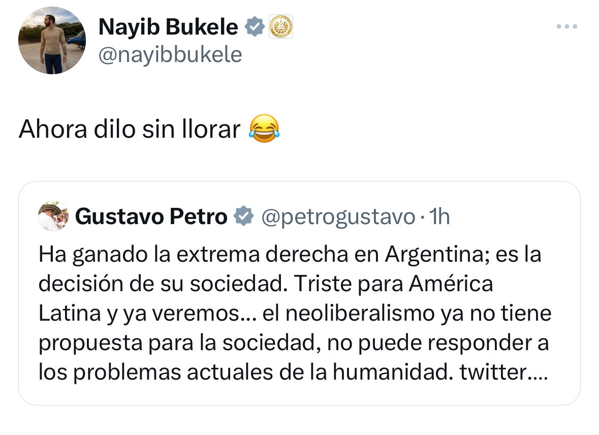 Jajajajajaj  desde ya toda Colombia debe trinar #DiloSinLlorar