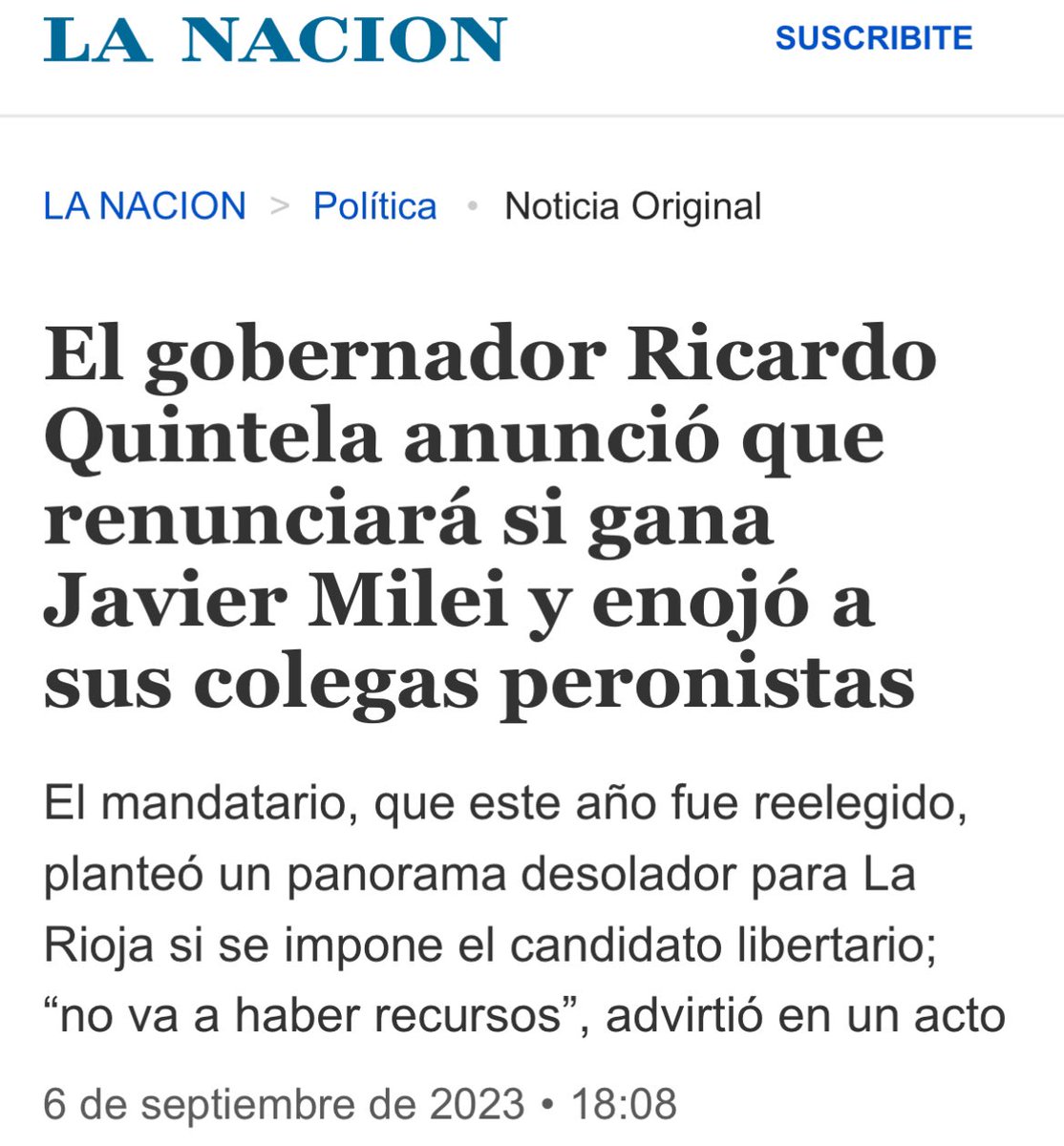 Ya renunció Quintela?