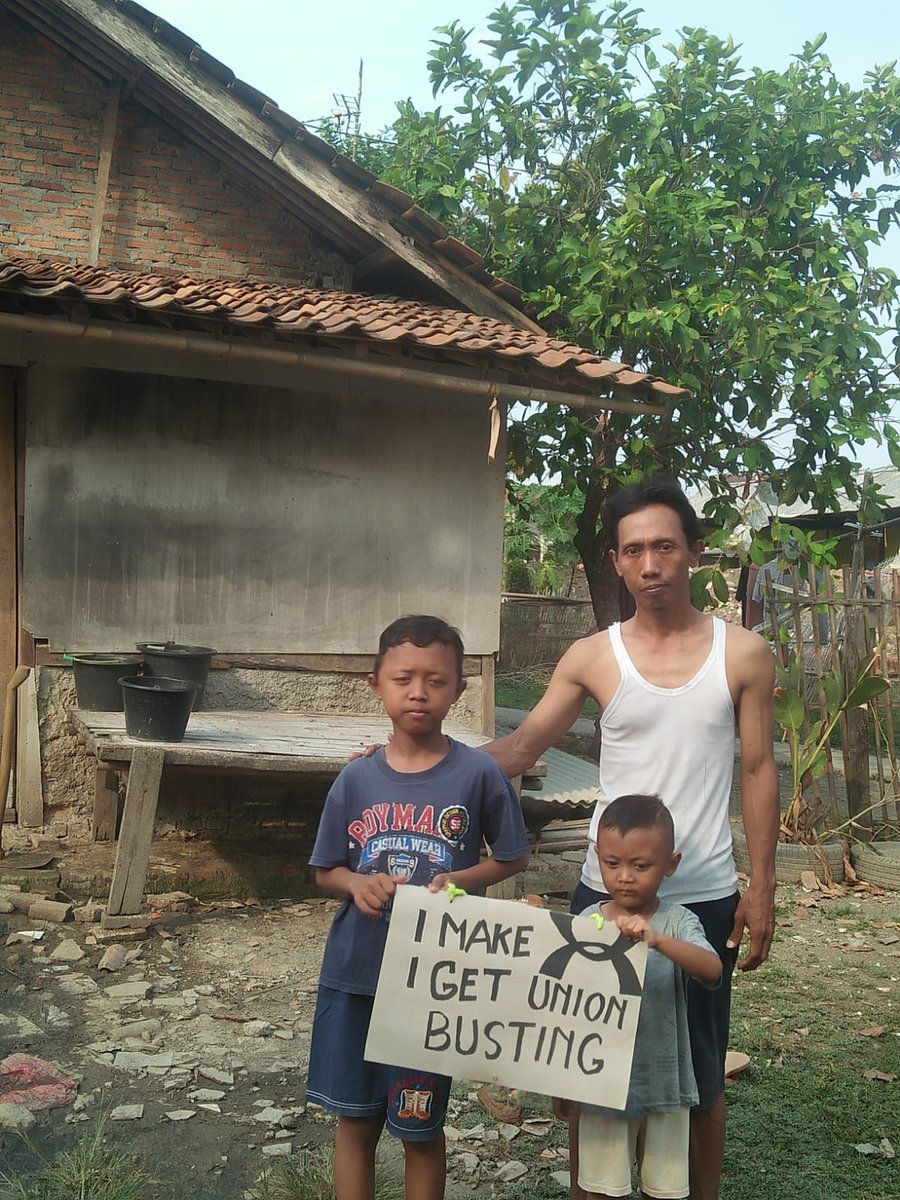 Hi, <a href="/UnderArmour/">Under Armour</a> They make your product and they get laid off in return.

They are resisting layoffs in their workplace.