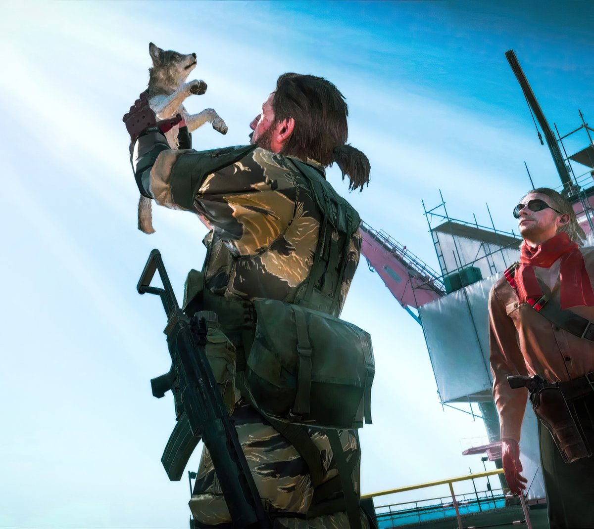 🐶🏠 “There is nothing more important than a good, safe, secure home.”

— Rosalynn Carter.

#MGSV #MetalGearSolidV #MetalGearSolid5 #ThePhantomPain #VirtualPhotography