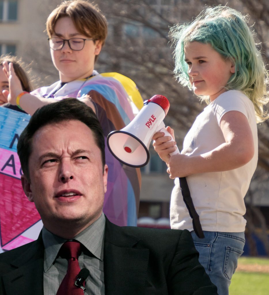 Should Elon Musk ban all advertisers promoting child transgender surgeries on X?