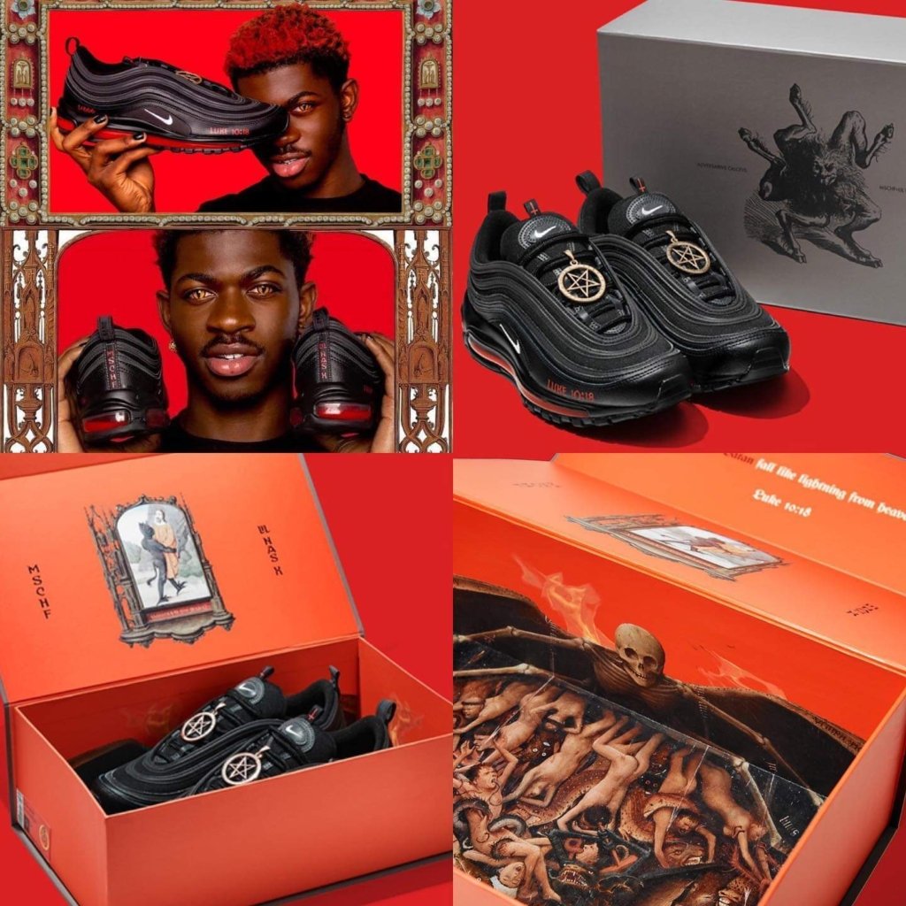 Did you know Lil Nas X sold Satanic Nike sneakers that contained real human blood...? 

#WeWantAnswers #LilNasX #Illuminati #SatanicRitual