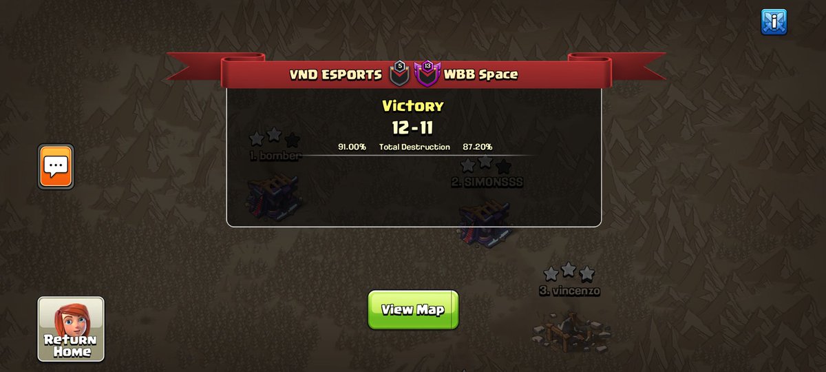 vnd__esports's tweet image. 🚀 Team eXecution VND Weekend Recap 🚀
🏆 Victories:
✅ @CHIPSETPOWER2: @WBB_Space
✅ Jcl : @VistaRidgeCoC
✅ Tesla League: Vietnam eSports

🌐 @GlobalClashCup :
❌ Tough loss to @TribeGamingCoC

💪 Resilient effort, onward we go! #Vndesports #clashofclans #WeekendRecap