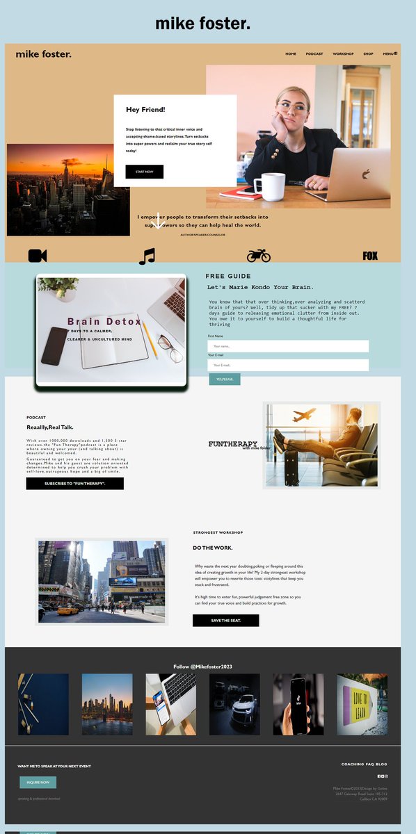 Tunde890's tweet image. Rate my design guys.
Replica of Mike Foster landing page , with HTML ,CSS and little bit of JavaScript with responsiveness 📲💻🖥️.

#kinplustechnologies
#Webdesign 
#mikefoster
#GDSC