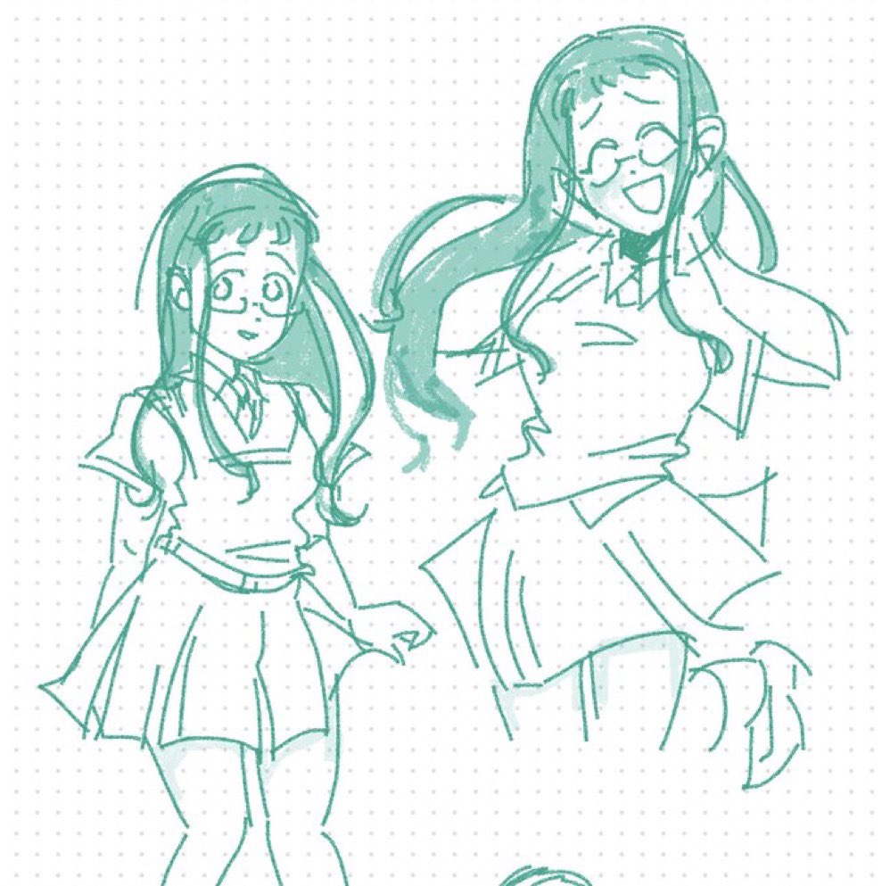 makoteau's tweet photo. which is exactly why she will be superior and stronger than any glasses idol who ever came before ‼️😋🩵🤓 #LLHZ https://t.co/dQlzA7EVFF