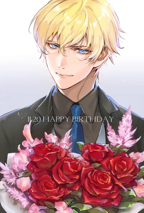 お誕生日おめでとうございます! 今年も健やかで幸多くあれと願いを込めて。 #カイキスク聖誕祭 #KyKiske_Birthday