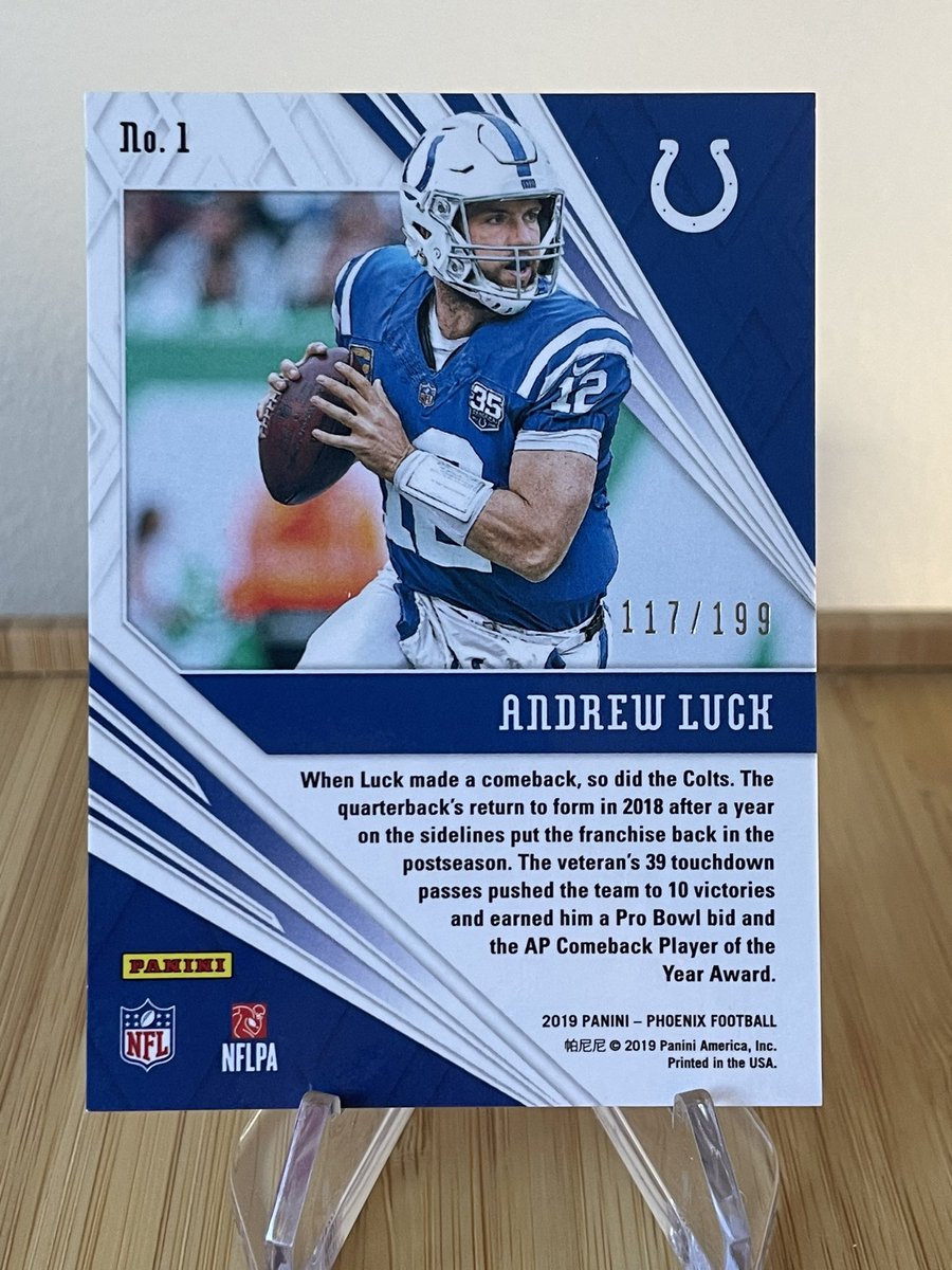 $5 pwe included 
#andrewluck #whodoyoucollect #thehobby