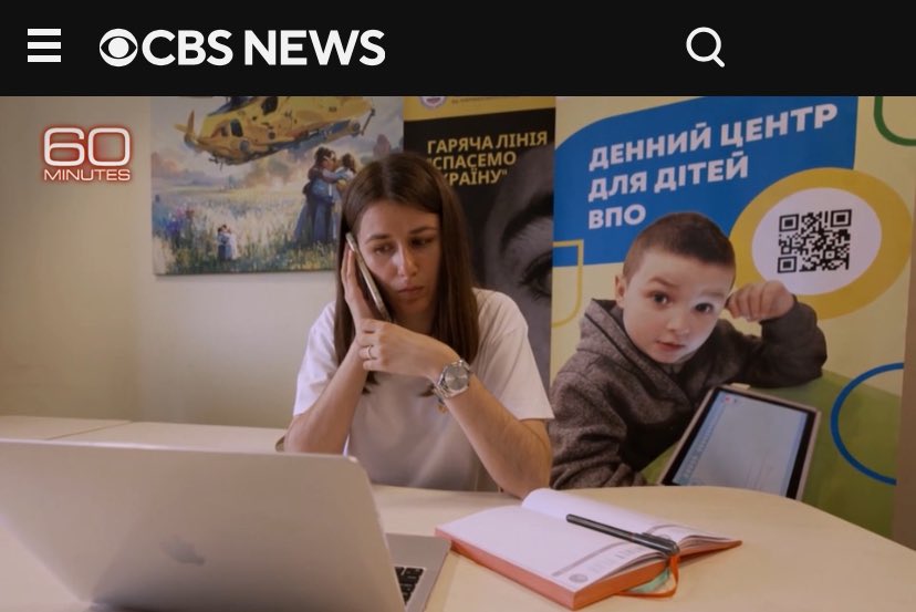 Ukraine mothers go undercover in Russian-occupied territory, rescue abducted children 

CBS News 60 Minutes 
Nov. 19, 2023 (full interview)

cbsnews.com/news/ukrainian…

#Ukrainechildren
#abducted #WarCrimes 
#Russia #children
