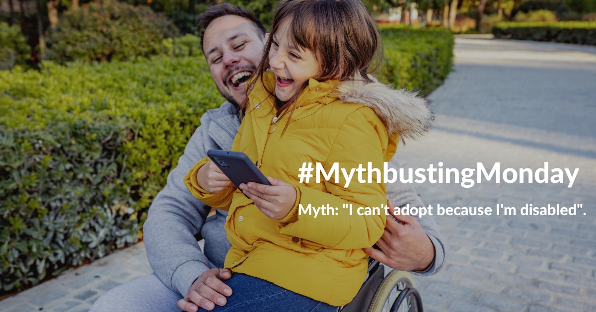 BucksAdoption's tweet photo. It's #NationalDisabilityMonth. 💜

Having a disability doesn't exclude you from becoming an adoptive parent. We recognise you may have invaluable understanding &amp; experience. Talk to us before ruling yourself out. Click here: https://t.co/LX3JqV4v23

#Adoption #YouCanAdopt https://t.co/mMcMkH8hlP