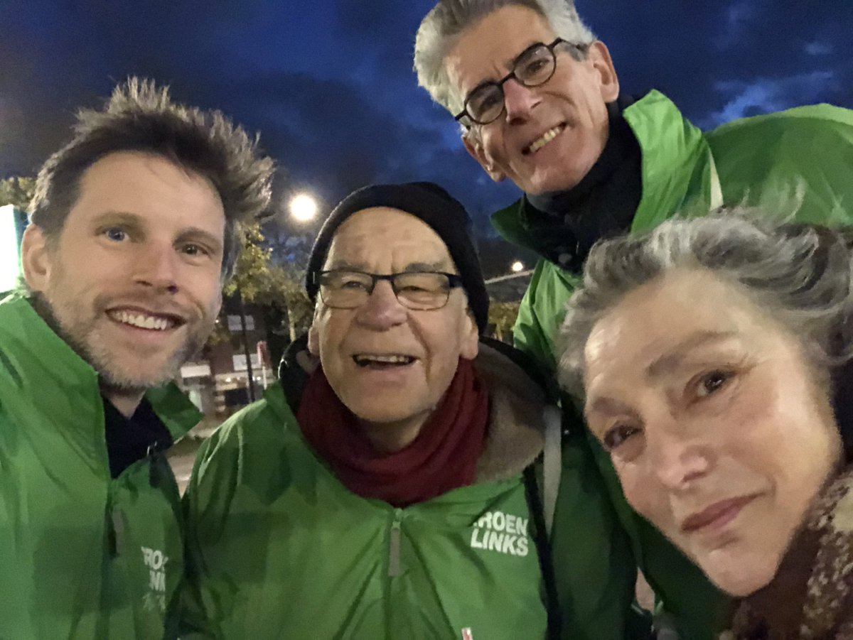 De ochtendploeg in Dordrecht staat paraat. Samen maken we links de grootste 💪💚❤️