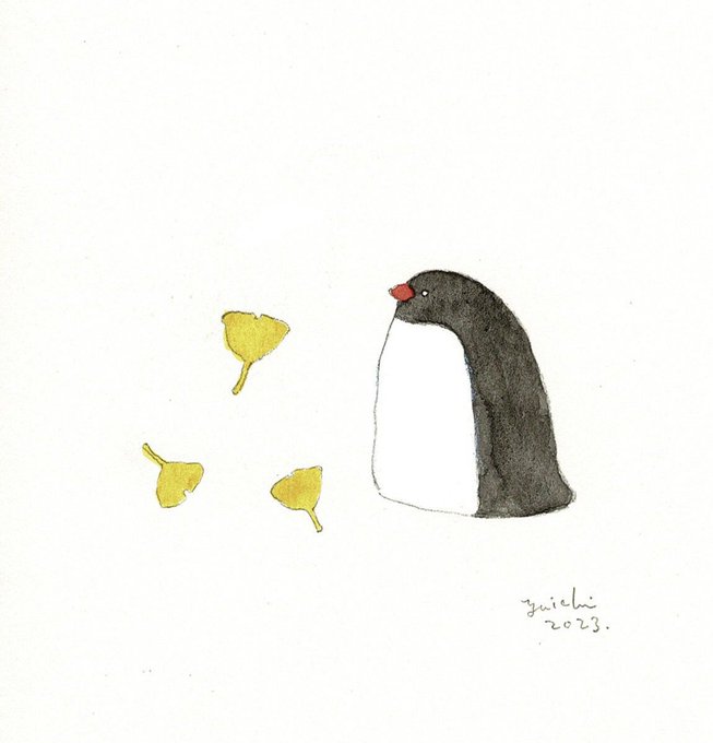 「ginkgo leaf」 illustration images(Latest)