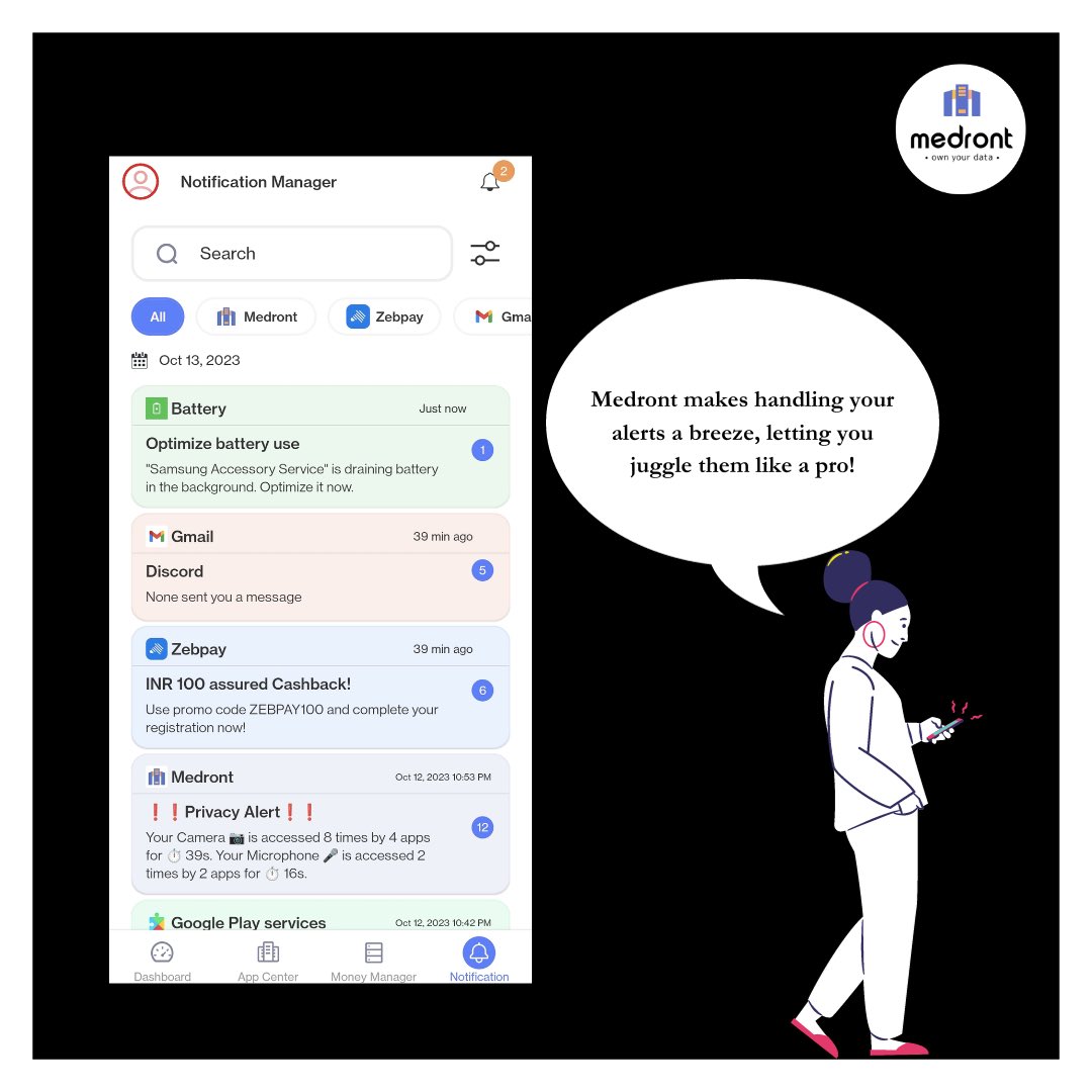 medront's tweet image. Instagram vs Reality with Medront&apos;s Notifications Manager. No need to imagine when you can see it side by side! 📸✨ Swipe left for the movie magic. #Medront #NotificationManager #DigitalLife