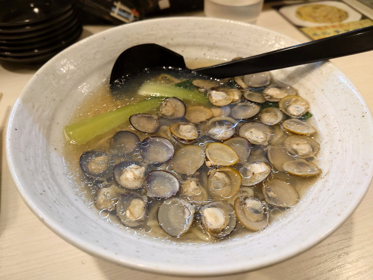 nm0073's tweet image. しじみラーメンの余韻
忘れられず二日酔いしらず