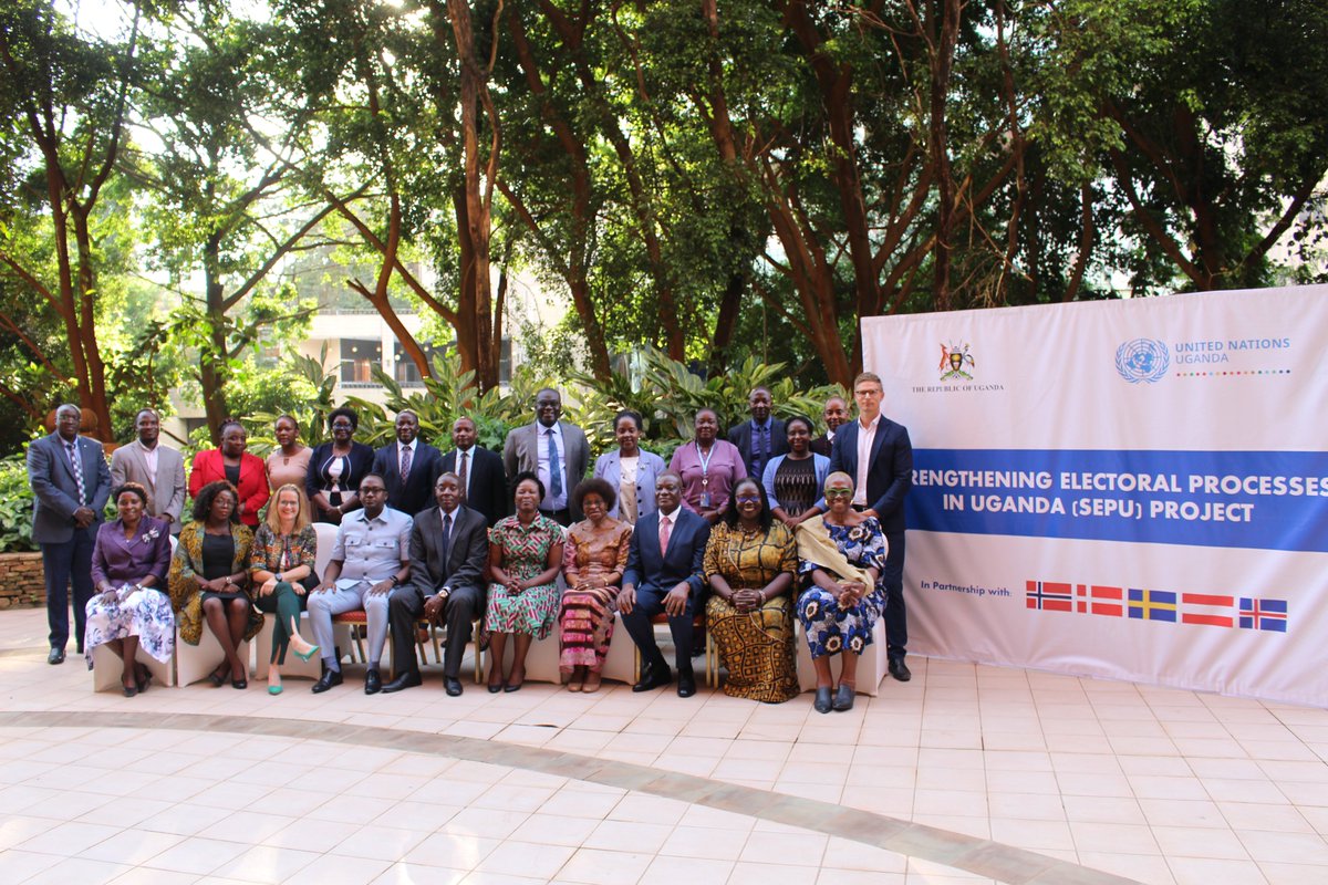 Through our #PartnersAtCore from Austria🇦🇹 Norway🇳🇴 Denmark🇩🇰 Sweden🇸🇪 and Iceland🇮🇸 the Strengthening Electoral Processes in Uganda #SEPU Project has had a positive impact on:

Institutional strengthening 🏛️
Peacebuilding 🕊️
Access to justice ⚖️
Civic education 🤝