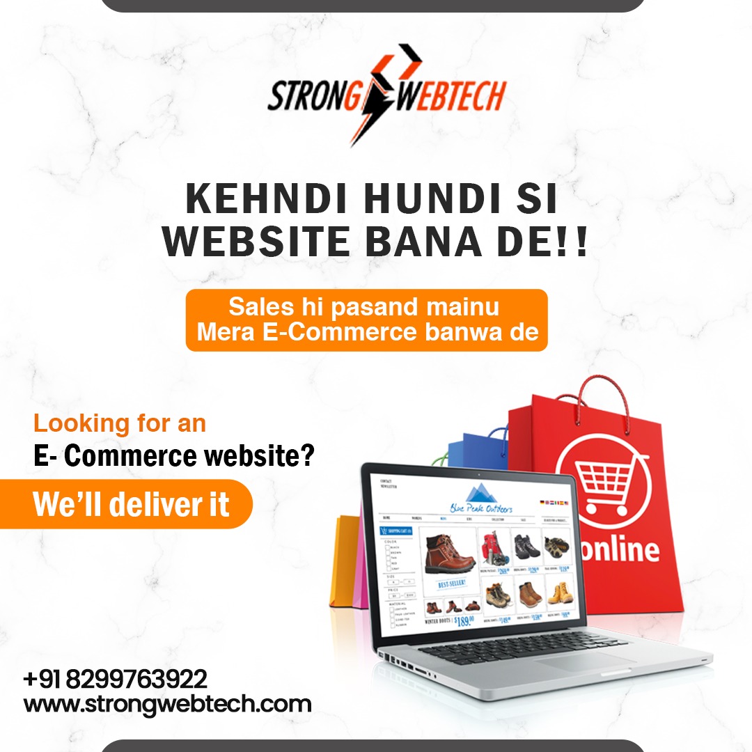 StrongWebtech's tweet image. Kehndi hundi si website bana de 
😊😊

#webdesign #webdevelopment #seo #digitalmarketing #onlinebusiness #business #application #mobileapp #wordpress #ecommerce