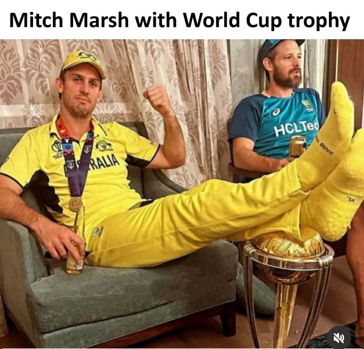 The #WorldCup #Championship was definitely one of the most interesting yet saddening matches for Team India. 

A lot of opinions and backlash are thrown on this image. 
What do you think about this image?

#Worldcupfinal2023 #TeamIndia #AustraliaVsIndia #TeamAustralia
