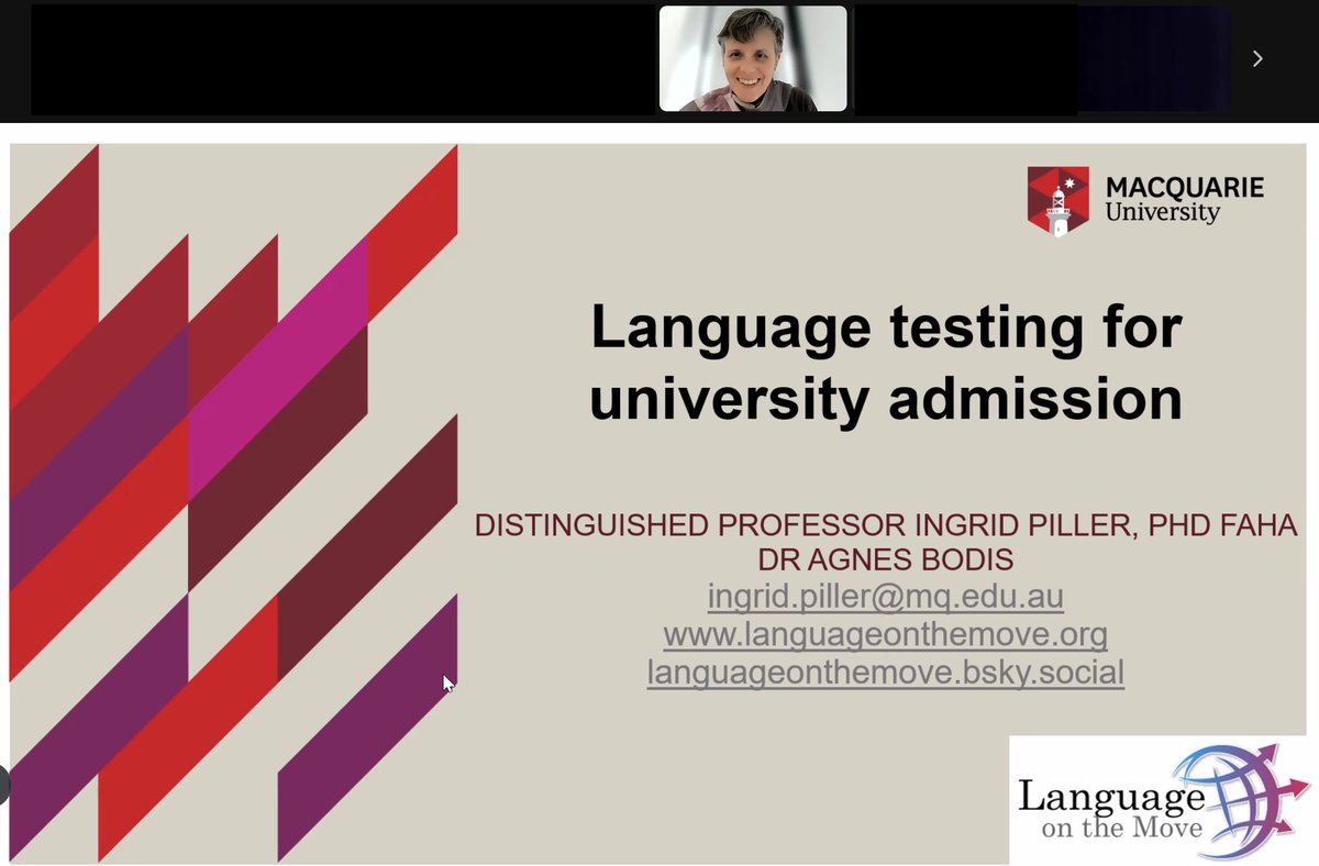 altaanz's tweet photo. The #ALTAANZ2023 conference audience was treated to a thought-provoking plenary talk by Ingrid Piller about the institutional policies determining whose English requires testing for university admission @lg_on_the_move @AgsBod

More here: https://t.co/znvEuEdeAx https://t.co/zGGMwhm9wi