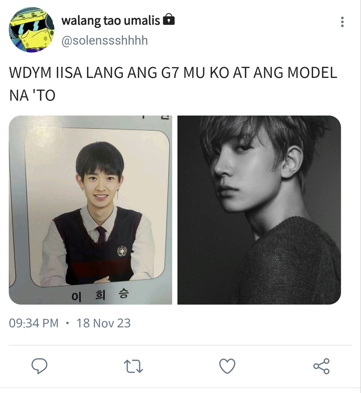 HAHAHAHAHAHAHAHAHAHAHAHAHAHA -CuteJin - BTS Tagalog Memes