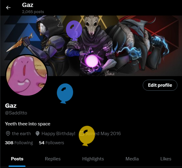 Sadditto's tweet photo. another year, ngl im surprised i made it to 27 lol https://t.co/b4KWsxb2rj