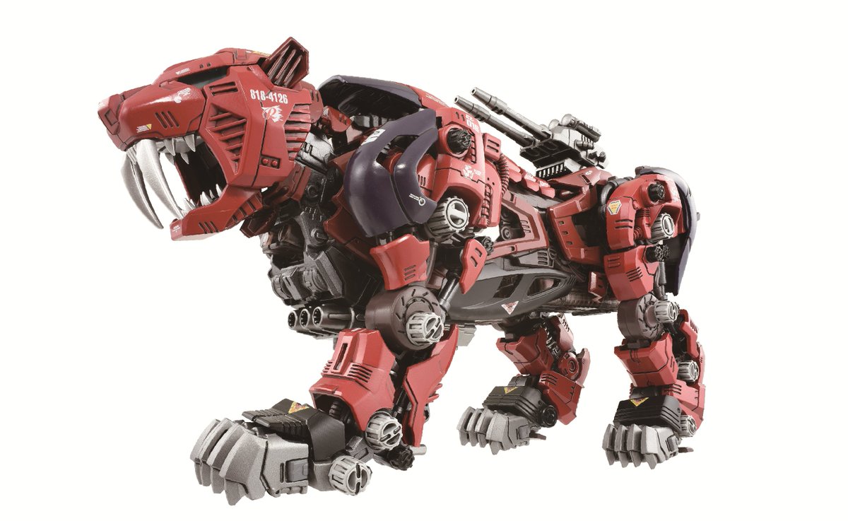 RT @zoids_official: 40TH ANNIVERSARY ZOIDS AZ-05 セイバータイガー