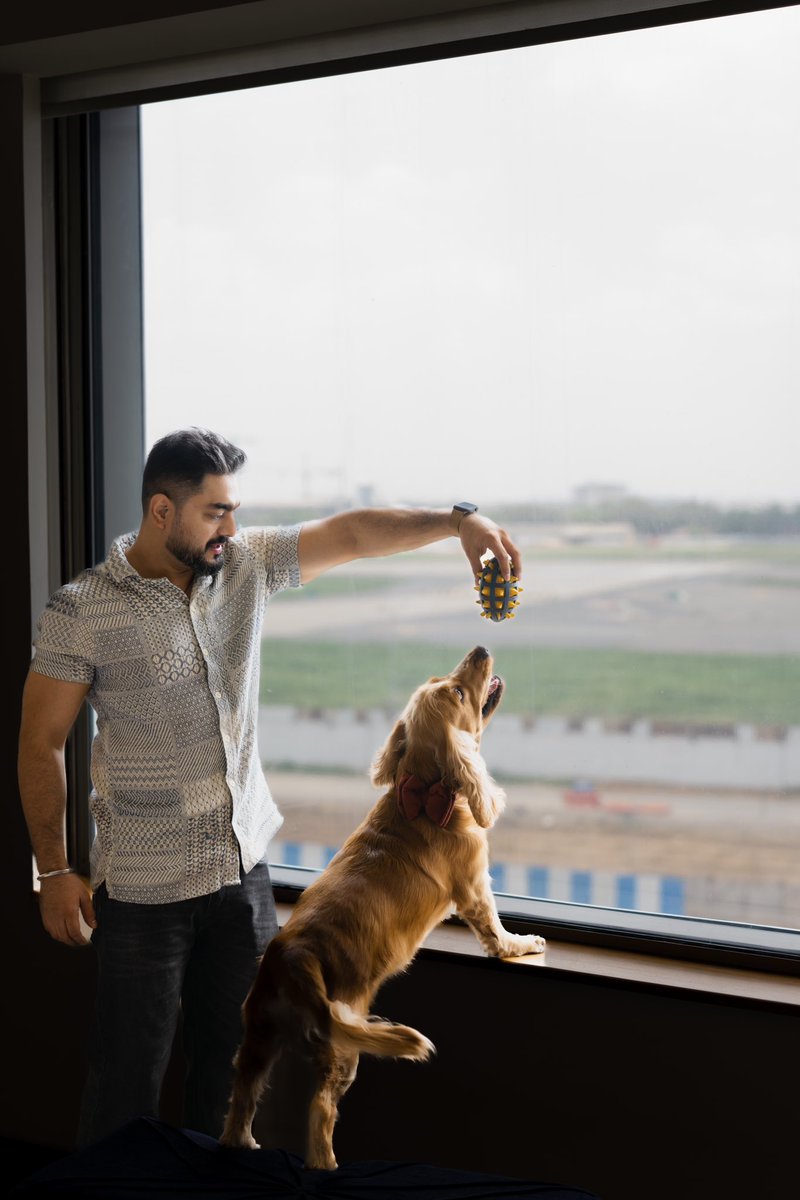 Playtime has just gotten better; share unforgettable moments with your four-legged friend at our pet-friendly paradise.

To know more, bit.ly/3gpT1Ox
#AndazDelhi #CountlessReasons