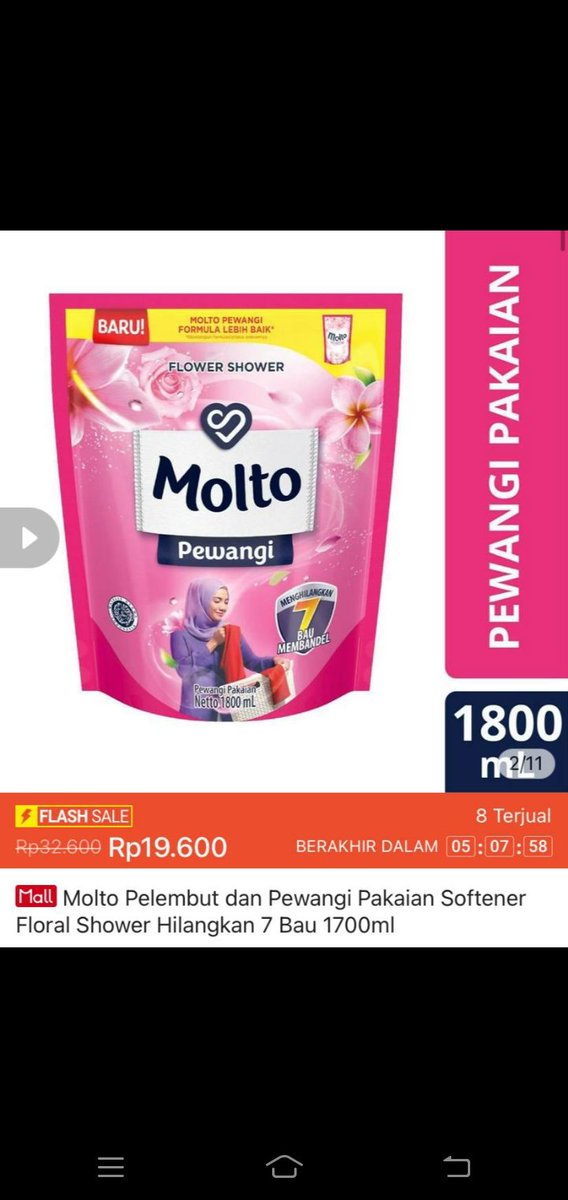 PradiptaDo412's tweet photo. Molto 1800 ml Anjlok Parah 👇🏻

https://t.co/KnP1NIZBVT

#molto #Shopee #shopeehaul #viral #lucu #FYP #viral2023 https://t.co/D6Cp8AtKfU