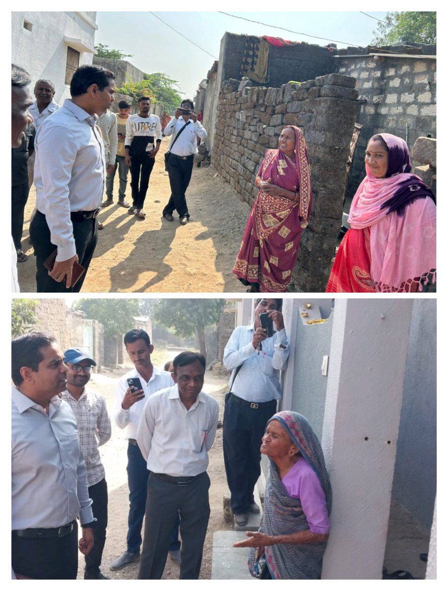 collectorjunag's tweet photo. આજરોજ પાતાપુર ગામની મુલાકાત લેવામાં આવી.મુલાકાત દરમ્યાન ગામના વૃદ્ધો સાથે સંવાદ કરી ગ્રામ પંચાયત દ્વારા અપાતી સુવિધાઓ અંગે ચર્ચા કરવામાં આવી.PMJAY કાર્ડ માટે લોકો દ્વારા સંતોષ વ્યક્ત કરવામાં આવ્યો.વિવિધ સરકારશ્રીની યોજનાઓ અંગે ગામલોકોને અવગત કર્યા.
 @PMOIndia @CMOGuj https://t.co/X11qpFeUe0