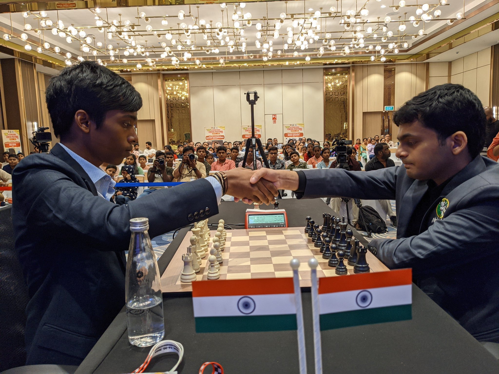 Praggnanandhaa in sole lead at Xtracon chess with 6.5/7 and a rating  performance of 2788! - ChessBase India