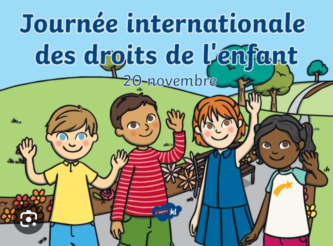 A l'occasion de la journée internationale des droits de l'enfant, mes pensées vont à ces enfants qui souffrent dans le monde,au milieu des guerres et particulièrement aux enfants en situation de handicap.
@apfhandicap @apfhandicap_pol @UNICEF_france @Enfance_gouv @Defenseurdroits