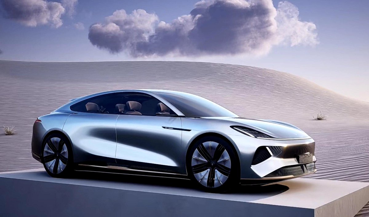 DoluBatarya's tweet image. ⚡#Skywell'den 10 dakika şarjla 490 kilometre menzile ulaşan elektrikli sedan!

🟢 Türkiye'ye batarya yatırımı yapan Çinli elektrikli araç üreticisi Skywell, Çin'de SKYHOME adını verdiği ilk sedan modelini gün yüzüne çıkardı.

🔋800V elektrik mimarisine sahip Skywell SKYHOME, 10