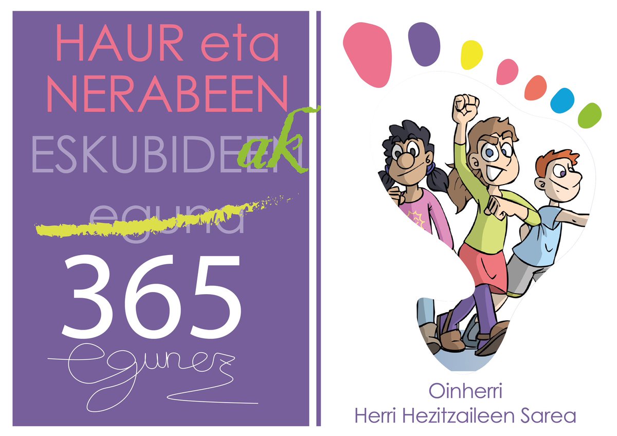 Gaur #azaroak20 #hauretanerabeen #nazioarteko eguna dugu. Oinherritik, egunerokoan urratzen diren eskubideen aitortza eta horiek betetzearen bermea plazaratu nahi dugu . 

Bereziki, #Palestinar herria eta zehazki, haur eta nerabeek bizi duten egoera gordina salatu nahi dugu.