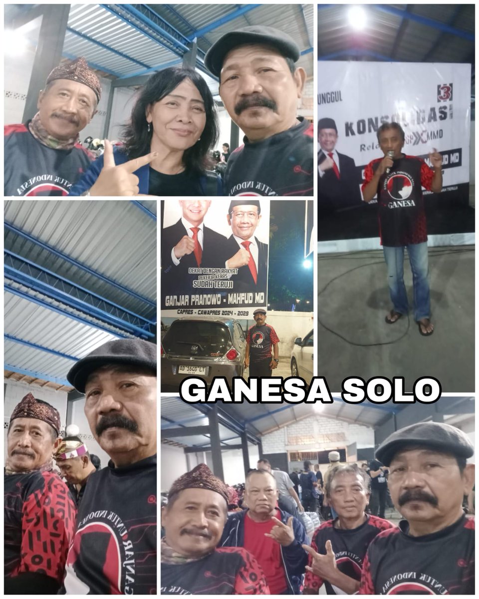 ganesa4gp's tweet photo. RELAWAN GANESA KOTA SOLO SELALU SIAP DAN HADIR DALAM KOORDINASI DRNGAN RELAWAN GANJAR LAINNYA.
GANJAR - MAHFUD MENANG TOTAL
JANGAN BIARKAN NEO ORBA BERKUASA.
GERAK CEPAT MENANGKAN GANJAR
SEMANGAT LAKUKAN YANG TERBAIK KAWAN
#Ganesa
#GanjarUntukIndonesia
#GanjarMahfud https://t.co/M4C6ns2vpu