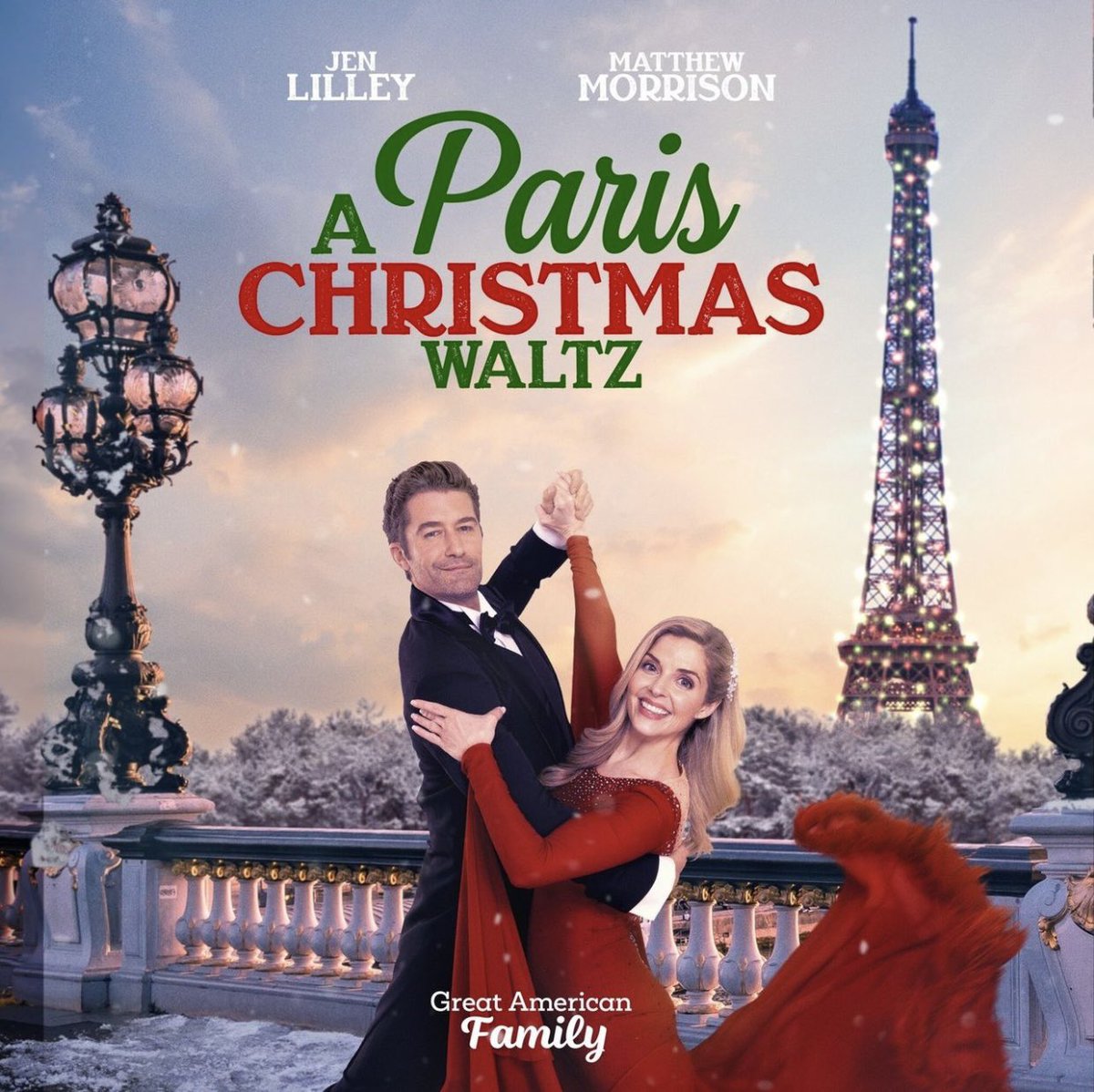 We hope you’re watching the new dance movie from our creators <a href="/michaeldamian1/">Michael Damian</a> and <a href="/JaneenDamian/">Janeen Best Damian</a> now on <a href="/GAfamilyTV/">Great American Family</a> starring <a href="/jen_lilley/">Jen Lilley</a> and <a href="/Matt_Morrison/">Matthew Morrison</a> 

#aparischristmaswaltz #christmasmovies