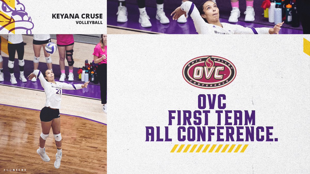 🏆🏆🏆

Keyana Cruse earns OVC First Team Honors!

#GONECKS | #OneGoal
