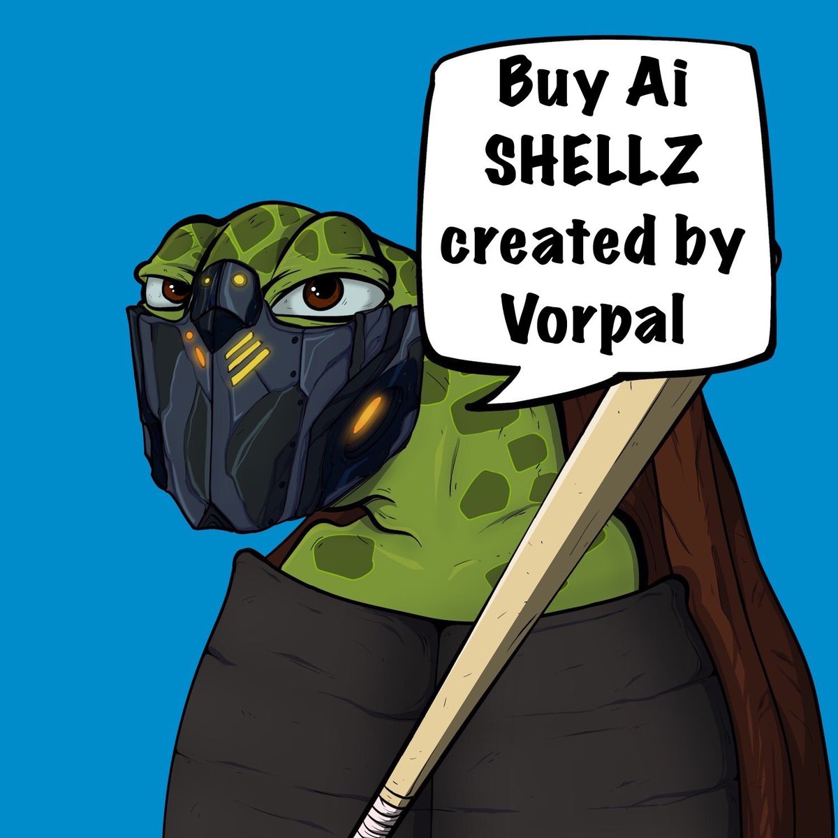 batcowlx's tweet photo. @ShellzOrb 🦾

🐢 #TurtleOfTheDay #NFT #StreetTurtlePuddleClub #STPC492 #AiShellz @mikedillinger https://t.co/HfIiiKHXoA