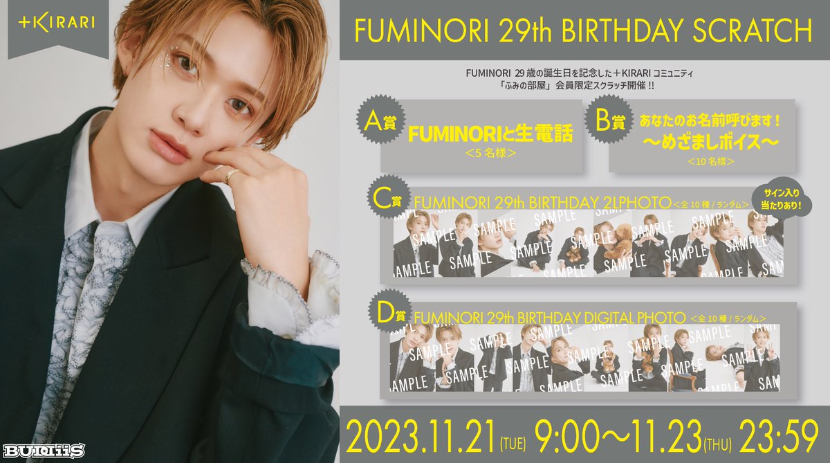 BUDDiiS FUMIYA キラリA賞