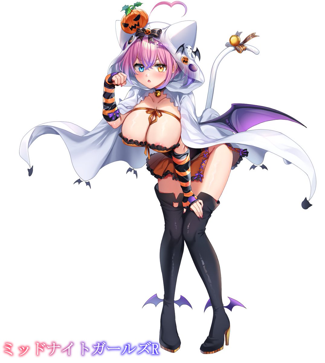 【お仕事宣伝】
ミッドナイトガールズR 
ナートちゃんのハロウイン限定衣装制作いたしました! 