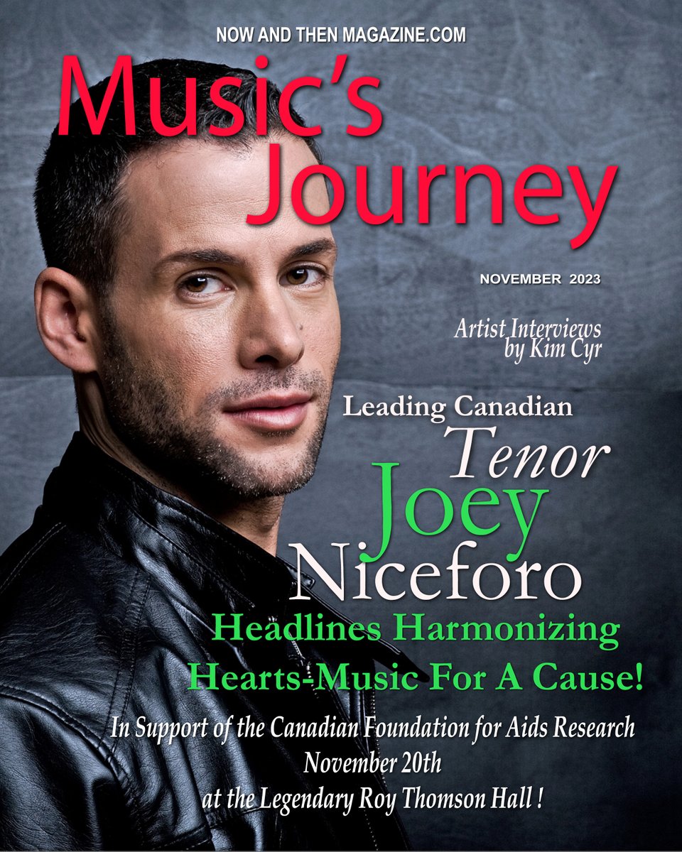 MusicsJourneyPodcast (@musicsjourney) on Twitter photo <a href="/MusicsJourney/">MusicsJourneyPodcast</a> #interview w/ Leading Canadian Tenor <a href="/joeyniceforo/">Joey Niceforo</a> presented by <a href="/NOWandTHENMagaz/">NOW & THEN Magazine</a> #JoeyNiceforo will headline #HarmonizingHearts - Music for a Cause in support of <a href="/CANFAR/">CANFAR</a> To check out the interview and for tickets, click link below <a href="/strutent/">Strut Entertainment</a>
nowandthenmagazine.com/music-s-journe… <a href="/MusicsJourney/">MusicsJourneyPodcast</a> #interview w/ Leading Canadian Tenor <a href="/joeyniceforo/">Joey Niceforo</a> presented by <a href="/NOWandTHENMagaz/">NOW & THEN Magazine</a> #JoeyNiceforo will headline #HarmonizingHearts - Music for a Cause in support of <a href="/CANFAR/">CANFAR</a> To check out the interview and for tickets, click link below <a href="/strutent/">Strut Entertainment</a>
nowandthenmagazine.com/music-s-journe…