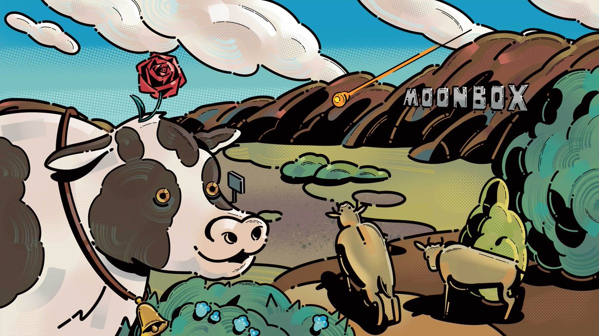 📹 New Feature "Trilogy"
🐄 Guess why there's a rose on top of a cow's head?
❗提示：1️⃣9️⃣9️⃣0️⃣、👮‍♂️、👻

moonbox.com/trilogy